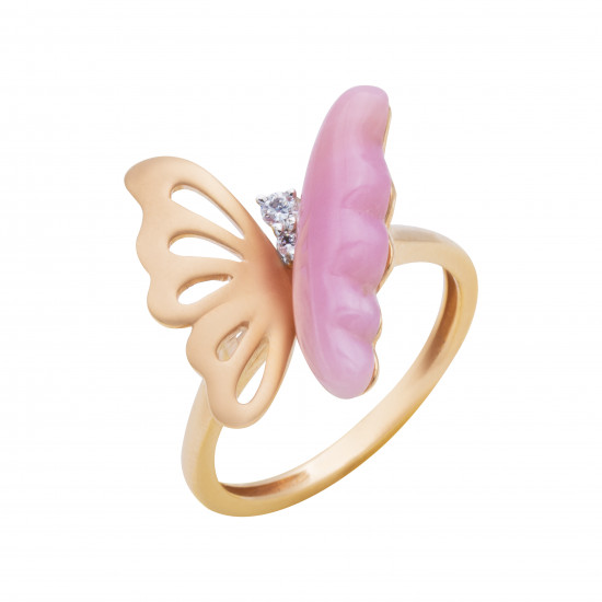 خاتم روزاديل ذهب عيار 18 الماسVS