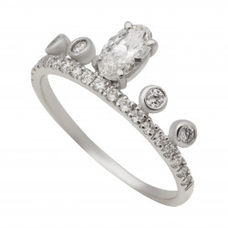 خاتم دازل ذهب عيار 18 الماسVS خاتم دازل ذهب عيار 18 الماسVS