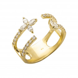 خاتم ريدينس ذهب عيار 18 الماسVS خاتم ريدينس ذهب عيار 18 الماسVS