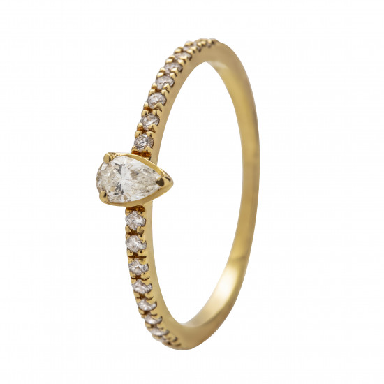 خاتم  ريدينس ذهب عيار 18 الماسVS 