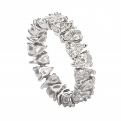 دبلة دمعة ألماس الماركيز من مجموعة "ريدينس"ذهب 18