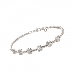 اسوارة ألماس الباجيت من مجموعة "ايليترو" ذهب 18 اسوارة ألماس الباجيت من مجموعة "ايليترو" ذهب 18