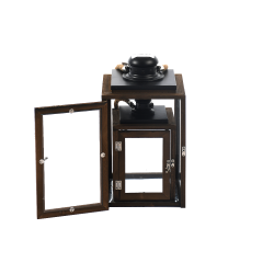 طقم فوانيس عمودي خشب