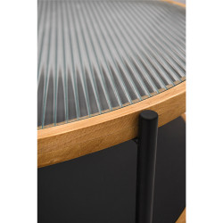 طاولة قهوة زجاج