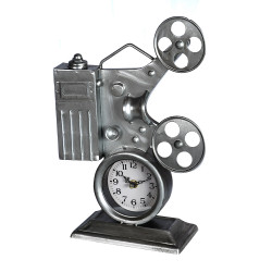 ساعة ديكور على شكل كاميرا سينما ساعة ديكور على شكل كاميرا سينما