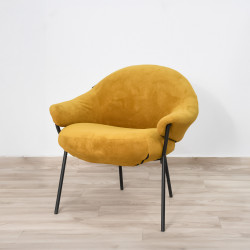 كرسي مفرد فاخر تصميم حديث اصفر كرسي مفرد فاخر تصميم حديث اصفر