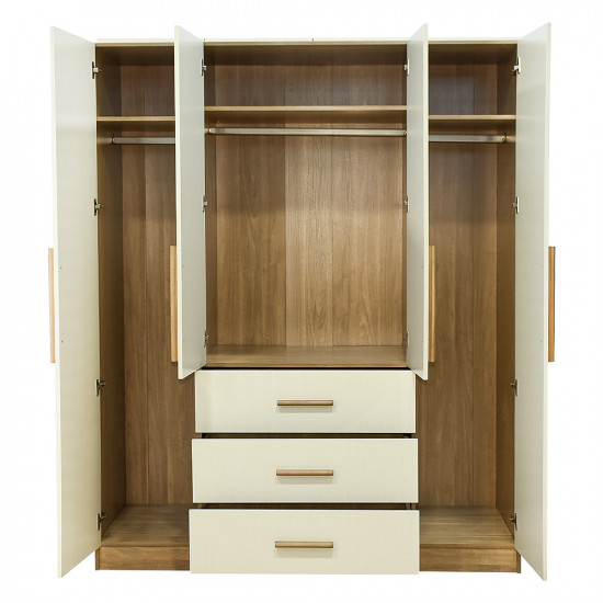 دولاب ملابس تركي 4 باب خشب دولاب ملابس تركي 4 باب خشب