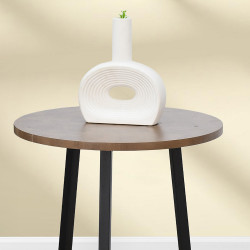 طاولة خدمة 2 دور مفرد بني