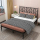 هيكل سرير اسود 200x180 سم هيكل سرير اسود 200x180 سم