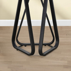 طاولة خدمة مفردة مودرن من الخشب والمعدن طاولة خدمة مفردة مودرن من الخشب والمعدن