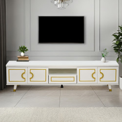 وحدة تلفزيون اوف وايت 180 سم