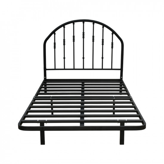 هيكل سرير معدني أسود 120×200 سم هيكل سرير معدني أسود 120×200 سم