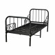 سرير معدني أسود 170X80 سم