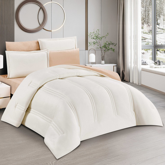 مفرش شتوي مخمل 4 قطع نفر مفرش شتوي مخمل 4 قطع نفر