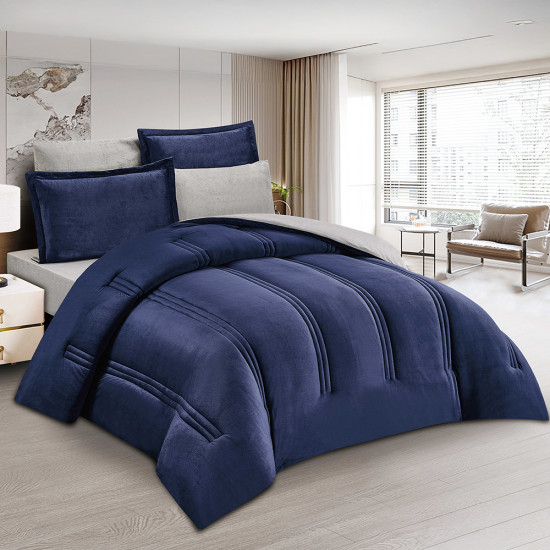 مفرش شتوي مخمل 7 قطع نفرين مفرش شتوي مخمل 7 قطع نفرين