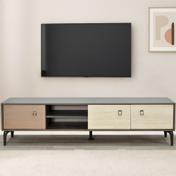وحدة تلفاز مودرن خشب 180 سم