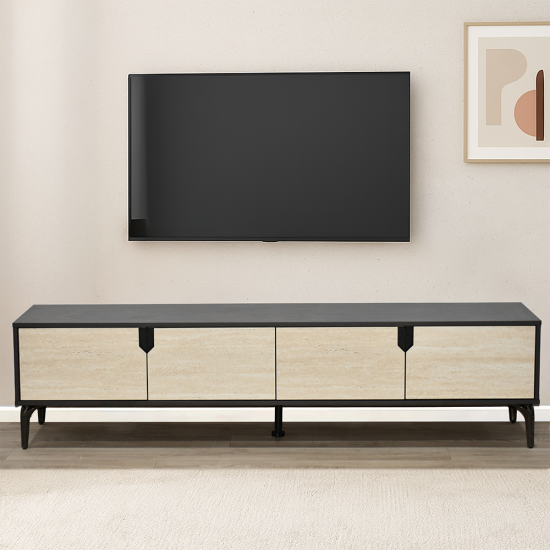 وحدة تلفاز مودرن خشب 180 سم وحدة تلفاز مودرن خشب 180 سم