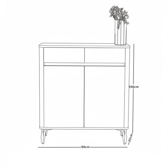 دولاب متعدد الاستخدام خشبي 90 سم دولاب متعدد الاستخدام خشبي 90 سم