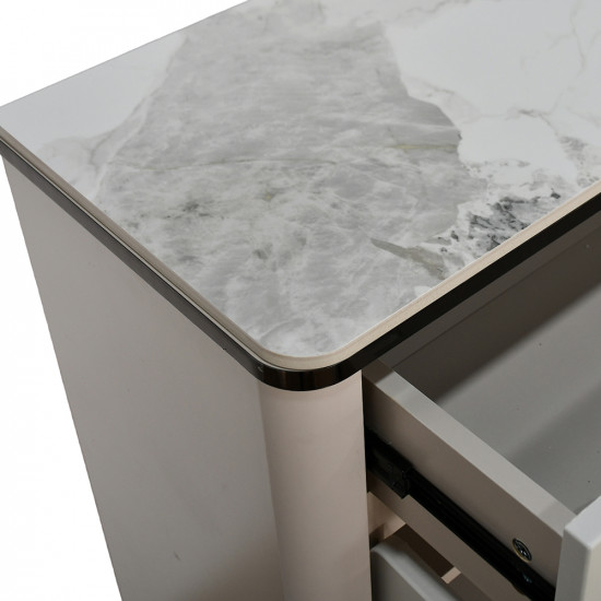 دولاب متعدد الاستخدام سطح رخامي 110 سم