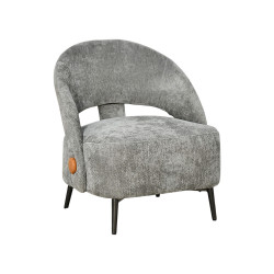 كرسي مفرد فاخر قماشي رمادي كرسي مفرد فاخر قماشي رمادي