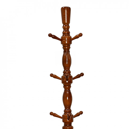 علاقة ملابس خشبية بني 196سم