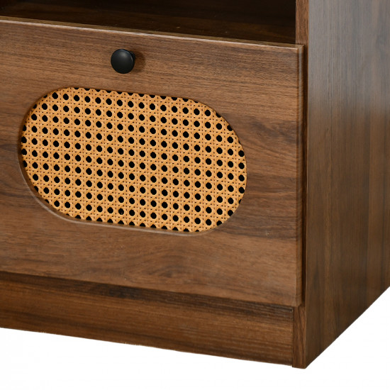 طاولة سرير جانبية مودرن خشبية طاولة سرير جانبية مودرن خشبية