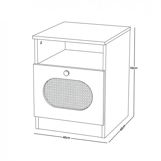 طاولة سرير جانبية مودرن خشبية طاولة سرير جانبية مودرن خشبية