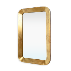 مرآة حائط اطار نحاسي 55×90 سم مرآة حائط اطار نحاسي 55×90 سم