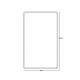 مرآة حائط 160x80 سم بإطار معدن مرآة حائط 160x80 سم بإطار معدن