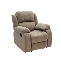 كرسي استرخاء ثابت قماشي كافيه كرسي استرخاء ثابت قماشي كافيه