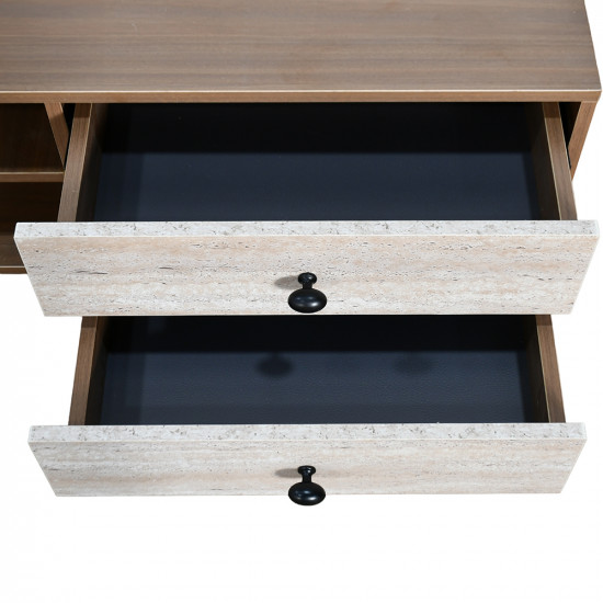 وحدة تلفاز مودرن خشب 160 سم