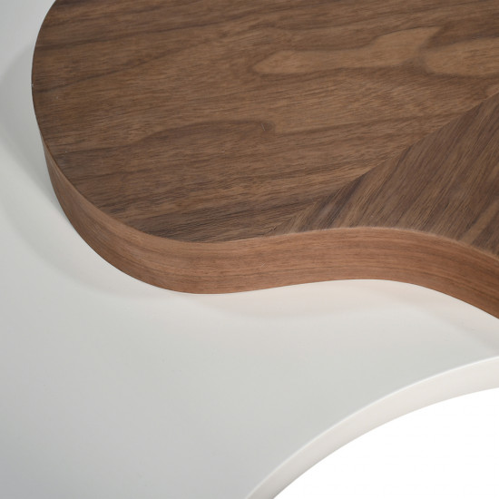 طقم طاولات خدمة مودرن 3 قطع مدمج