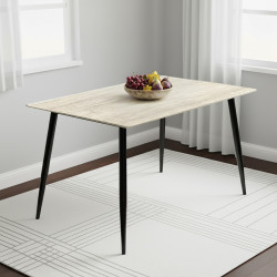 طاولة طعام مفرد خشبية 80×140 سم طاولة طعام مفرد خشبية 80×140 سم