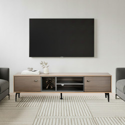 وحدة تلفاز مودرن خشبية 160 سم وحدة تلفاز مودرن خشبية 160 سم