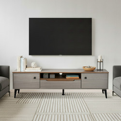 وحدة تلفاز مودرن خشب 160 سم وحدة تلفاز مودرن خشب 160 سم