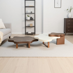 طقم طاولات خدمة مودرن 3 قطع مدمج طقم طاولات خدمة مودرن 3 قطع مدمج