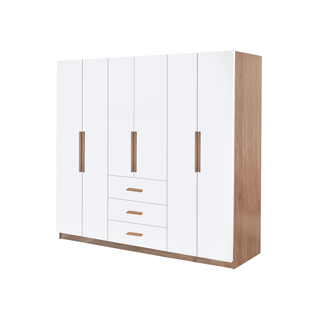 دولاب ملابس تركي 6 باب خشب