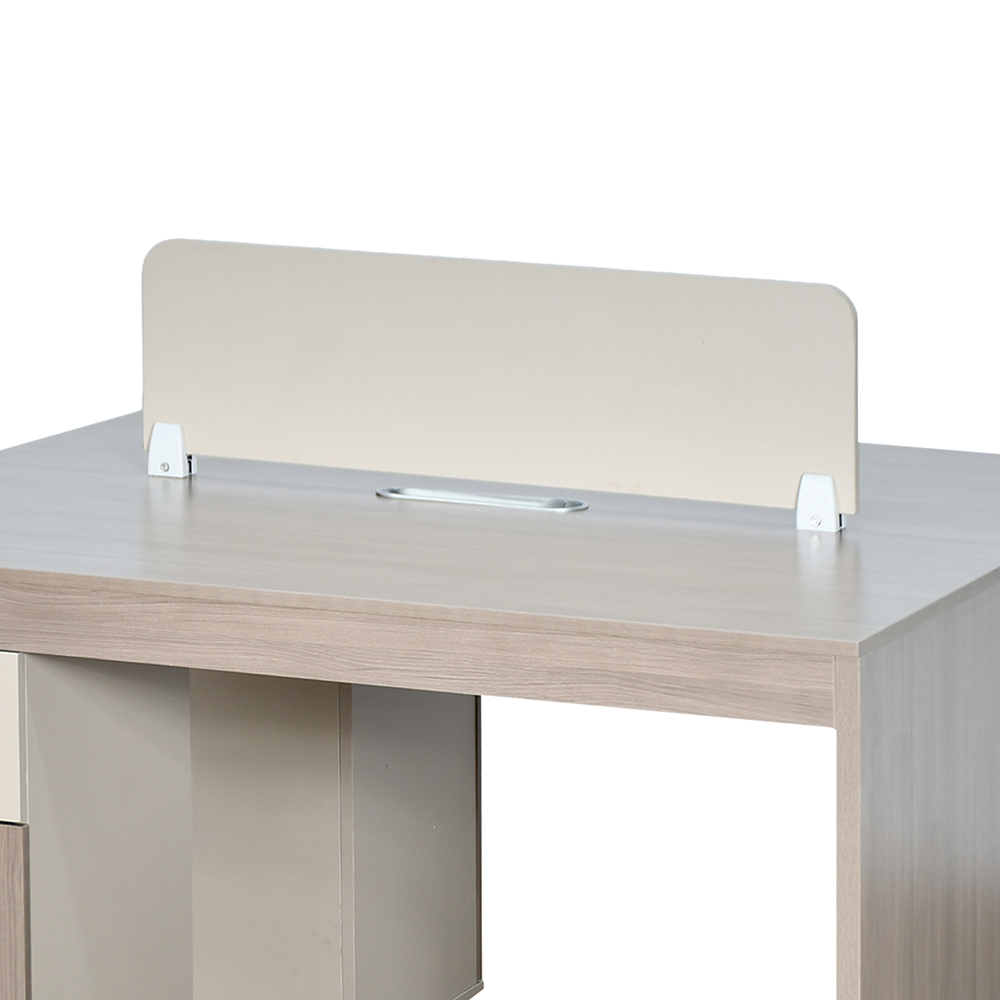 مكتب عمل مزدوج خشبي