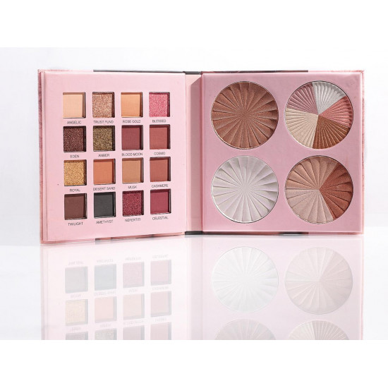 ظل عيون 16 لون مع اضاءة4