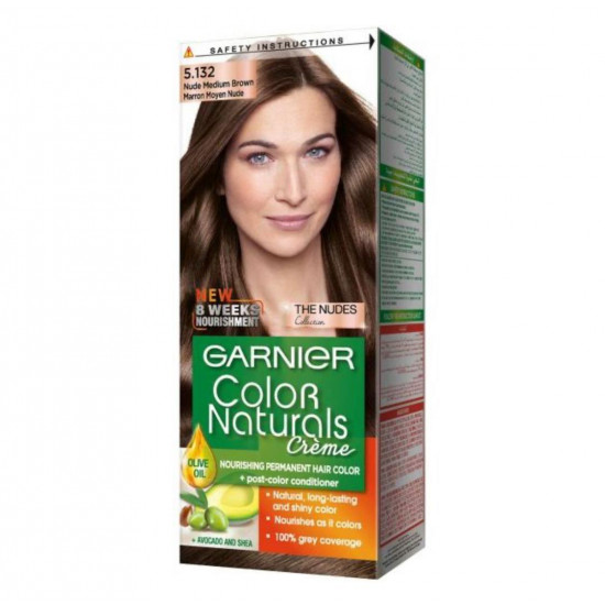 صبغة غارنية بني متوسط طبيعي للغاية 5/132