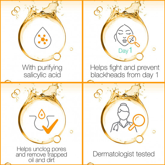 نيتروجينا مقشر للوجه دون زيوت للتخفيف من البقع 150مل