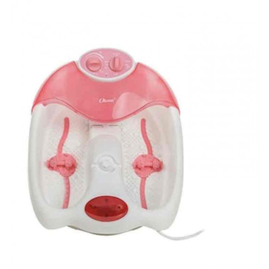 جاكوزي اوكيما سبا القدم بالطاقة الحرارية طراز OK-519 أبيض/أحمر