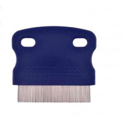 مشط اسنان حديد لشعر لإزالة القمل وبيض القمل 