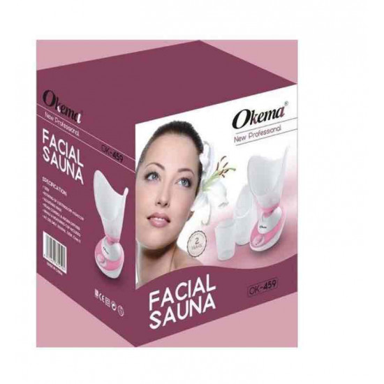 اوكيما ساونا للوجه أبيض/ وردي 12سم
