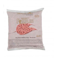 حبيبات الشمع ا الايطالي لإزالة الشعر زهري  1000g