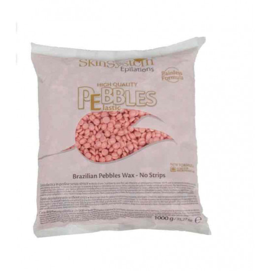 حبيبات الشمع ا الايطالي لإزالة الشعر زهري  1000g