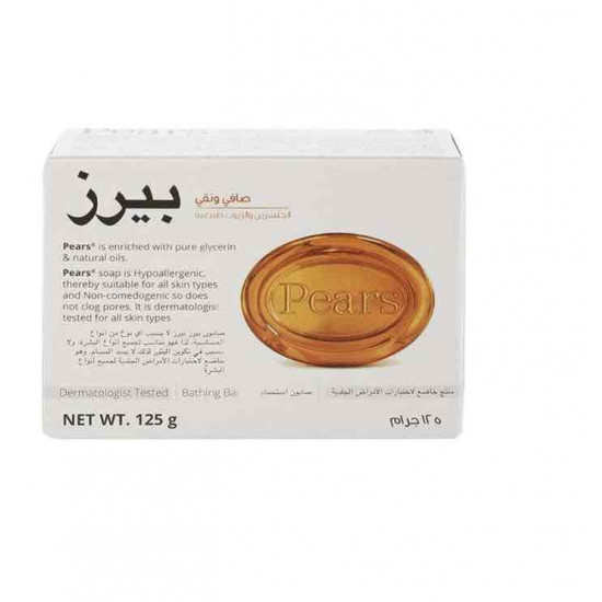 بيرز صابون نقي ولطيف على البشرة  برتقالي 125جم