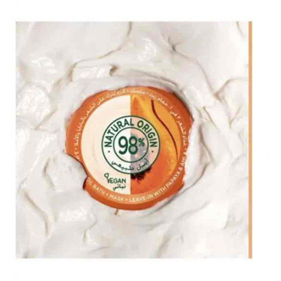 حمام زيت وماسك وكريم  مرمم للشعر بابايا واملا 3في1 الترا دوكس 390 مل