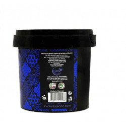 الصابون البلدي المغربي صابون أسود مغربي بالنيلة الزرقاء أسود/أزرق 500جم