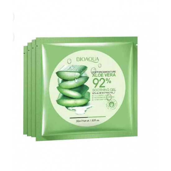 مجموعة من 5 أقنعة وجه جل بالصبار لتهدئة البشرة 5 x 30مل